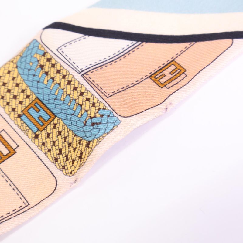 Fendi Fxt011adfnf0ty2 Lappy Silk Bandeau