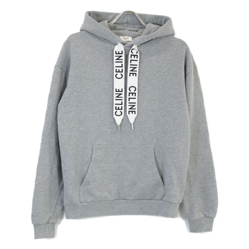 Celine 2y468670q Gray Pullover Hoodie XS
