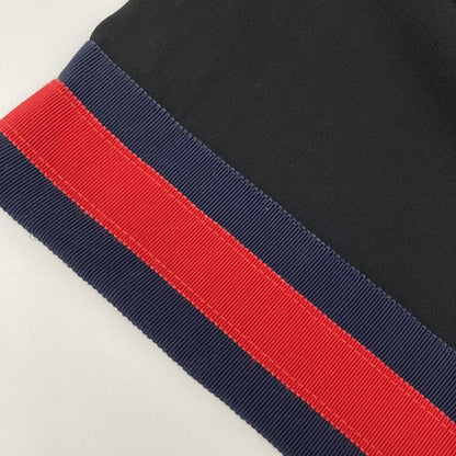 Gucci Black Sherry Line Easy Wide Pants 38