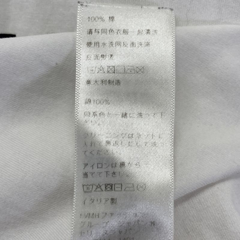 Celine White Cotton Logo Print T-shirt S