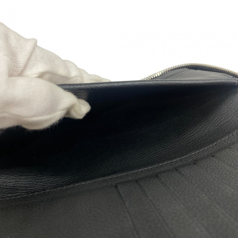 Louis Vuitton Men's Zippy Wallet Vertical Black M58412