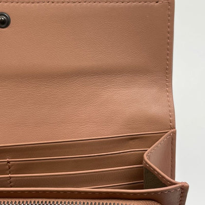 Bottega Veneta Intrecciato Fold Long Wallet Billfold Coin Purse Nappa Long