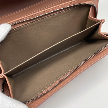 Bottega Veneta Intrecciato Fold Long Wallet Billfold Coin Purse Nappa Long