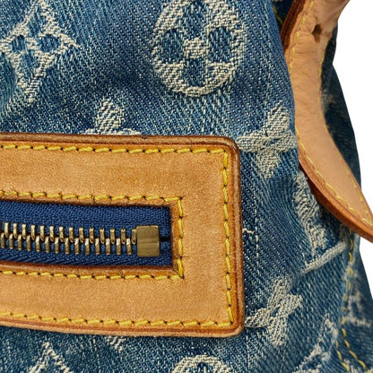 Louis Vuitton Baggy GM Crossbody Shoulder Bag Monogram Denim Blue M95048 Women