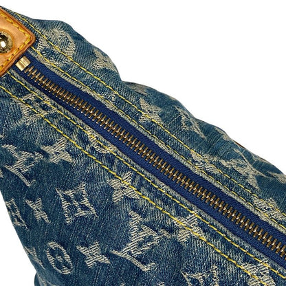 Louis Vuitton Baggy GM Crossbody Shoulder Bag Monogram Denim Blue M95048 Women