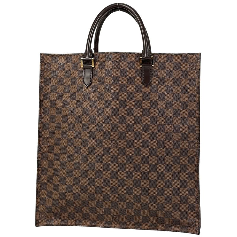 Louis Vuitton Sac Pura Schoolbag Handbag Tote Bag Damier Brown N51140 Women