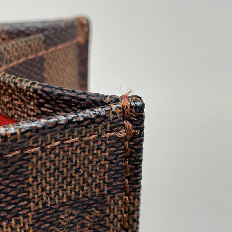 Louis Vuitton Sac Pura Schoolbag Handbag Tote Bag Damier Brown N51140 Women