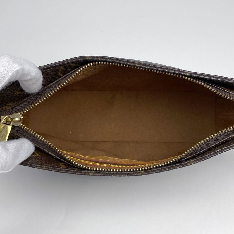 Louis Vuitton Trotter Crossbody Pochette Shoulder Bag Monogram Brown M51240