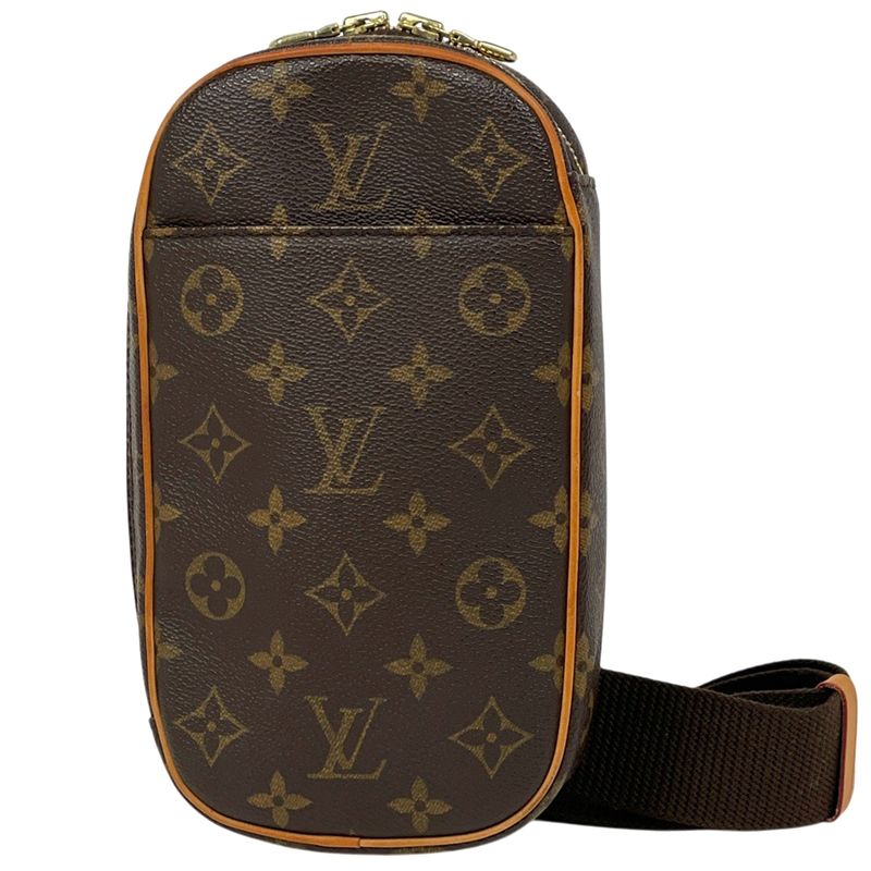 Louis Vuitton Pochette Gange Shoulder Bag Shoulder Body Bag Monogram Brown