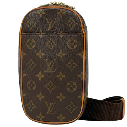 Louis Vuitton Pochette Gange Shoulder Bag Shoulder Body Bag Monogram Brown