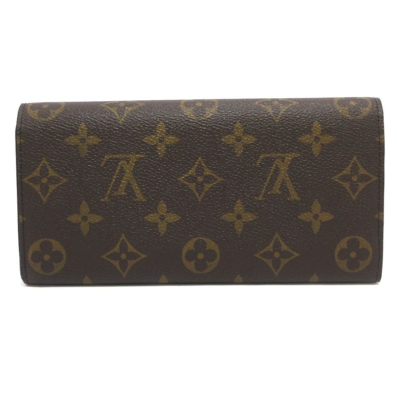 Louis Vuitton Monogram Portefeuille Emily Long Wallet M60697 (new Shape )