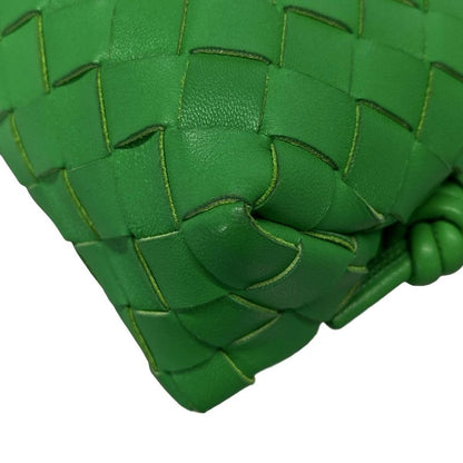 Bottega Veneta Shoulder Bag Mini Loop Camera Bag 680254 Paraquito (green)