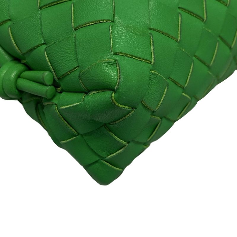 Bottega Veneta Shoulder Bag Mini Loop Camera Bag 680254 Paraquito (green)