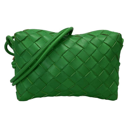 Bottega Veneta Shoulder Bag Mini Loop Camera Bag 680254 Paraquito (green)