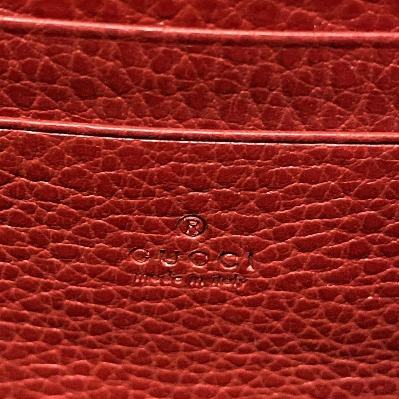 Gucci Wallet Dionysus Leather Mini Chain Bag 401231 Bordeaux Chain Wallet W/