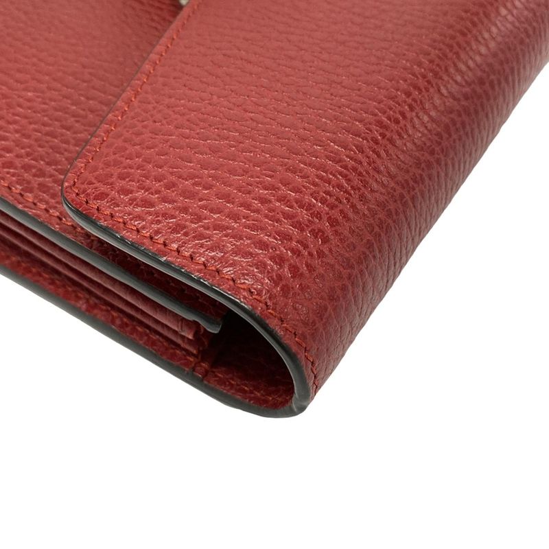 Gucci Wallet Dionysus Leather Mini Chain Bag 401231 Bordeaux Chain Wallet W/