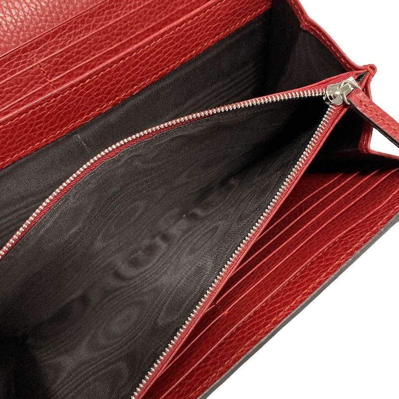 Gucci Wallet Dionysus Leather Mini Chain Bag 401231 Bordeaux Chain Wallet W/