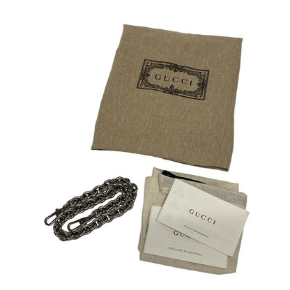 Gucci Shoulder Bag Horsebit 764339 Black Leather