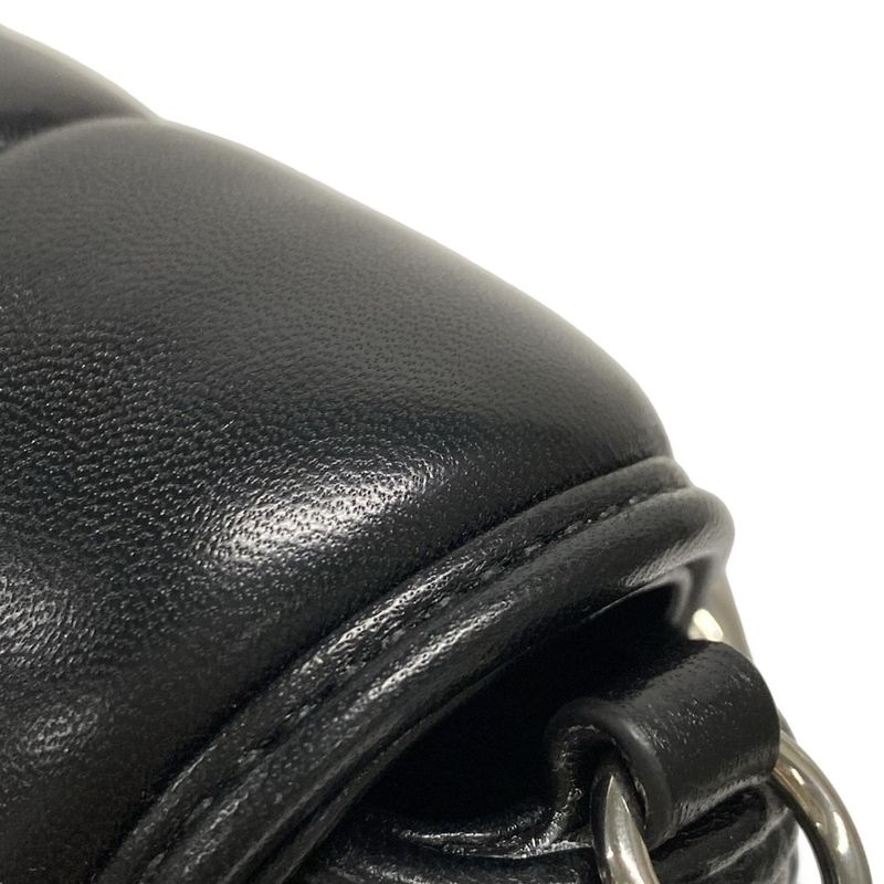 Gucci Shoulder Bag Horsebit 764339 Black Leather