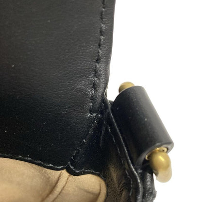 Gucci GG Marmont Mini Shoulder Bag 746431 Black Leather