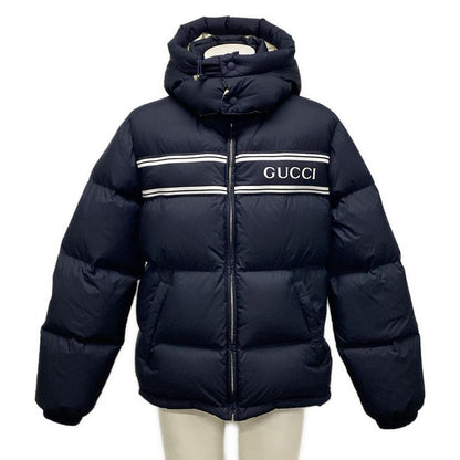Gucci Down Jacket Size 44 S Men's - 794822 Z8bta Navy And White Down