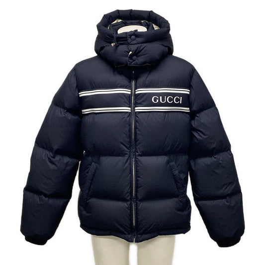 Gucci Down Jacket Size 44 S Men's - 794822 Z8bta Navy And White Down