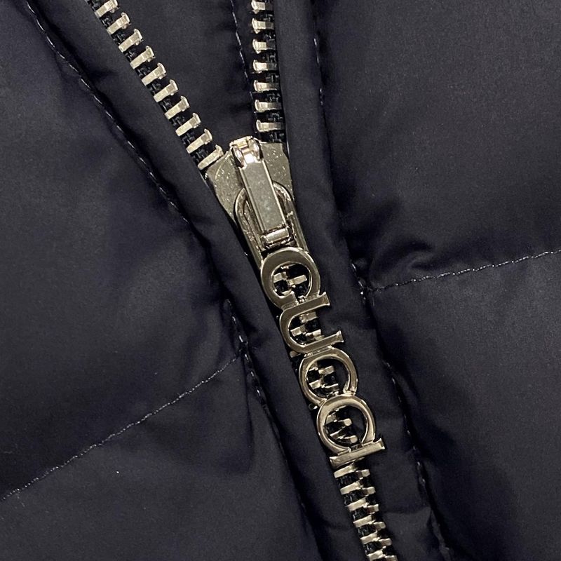 Gucci Down Jacket Size 44 S Men's - 794822 Z8bta Navy And White Down