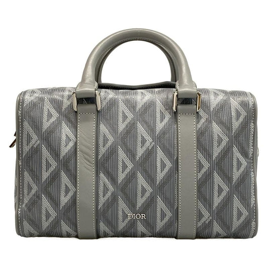 Dior/christian Dior Handbag CD Diamond/rango 26 Gray And Light Gray Mini Boston
