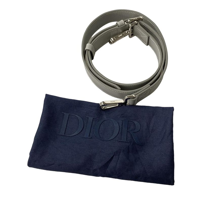 Dior/christian Dior Handbag CD Diamond/rango 26 Gray And Light Gray Mini Boston