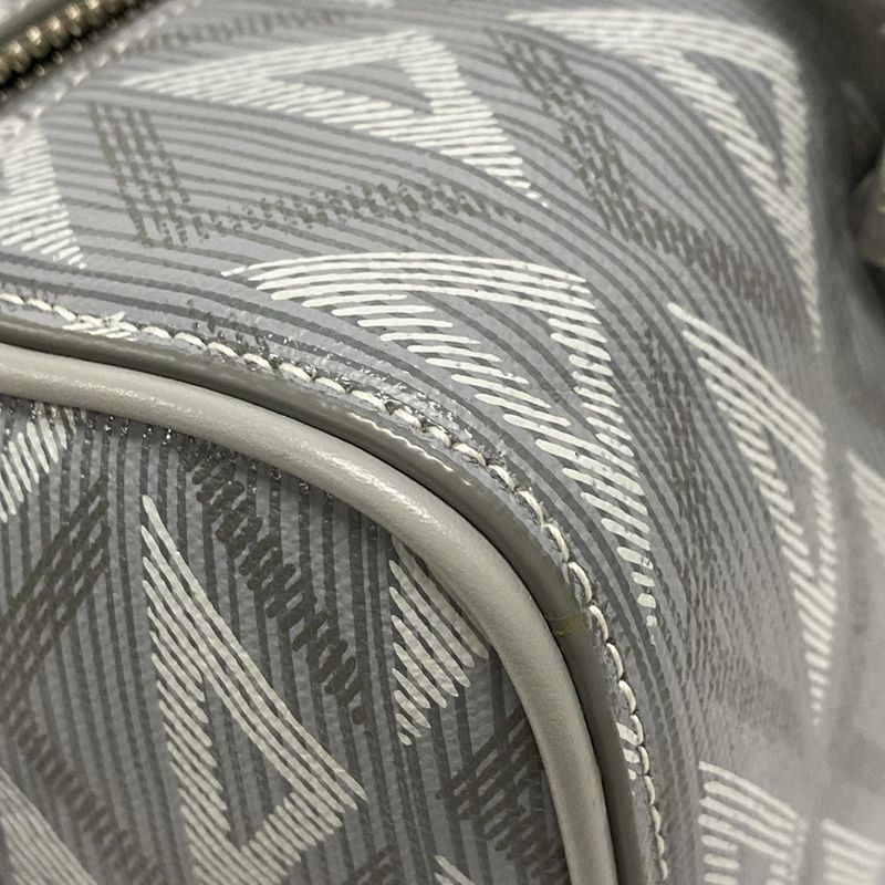 Dior/christian Dior Handbag CD Diamond/rango 26 Gray And Light Gray Mini Boston