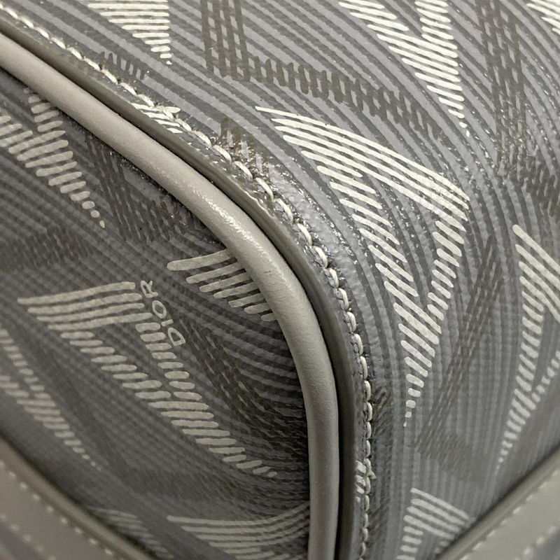 Dior/christian Dior Handbag CD Diamond/rango 26 Gray And Light Gray Mini Boston