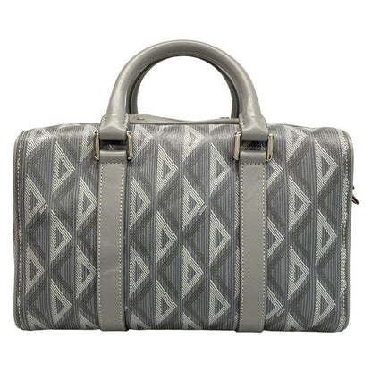 Dior/christian Dior Handbag CD Diamond/rango 26 Gray And Light Gray Mini Boston
