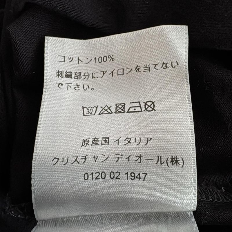 Dior Homme Short Sleeve T-shirt Size S Men - 663j624w8510 Black Crew Neck