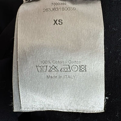 Dior Homme Short Sleeve T-shirt Size XS Men - 263j631b0039 Black V-neck/bee