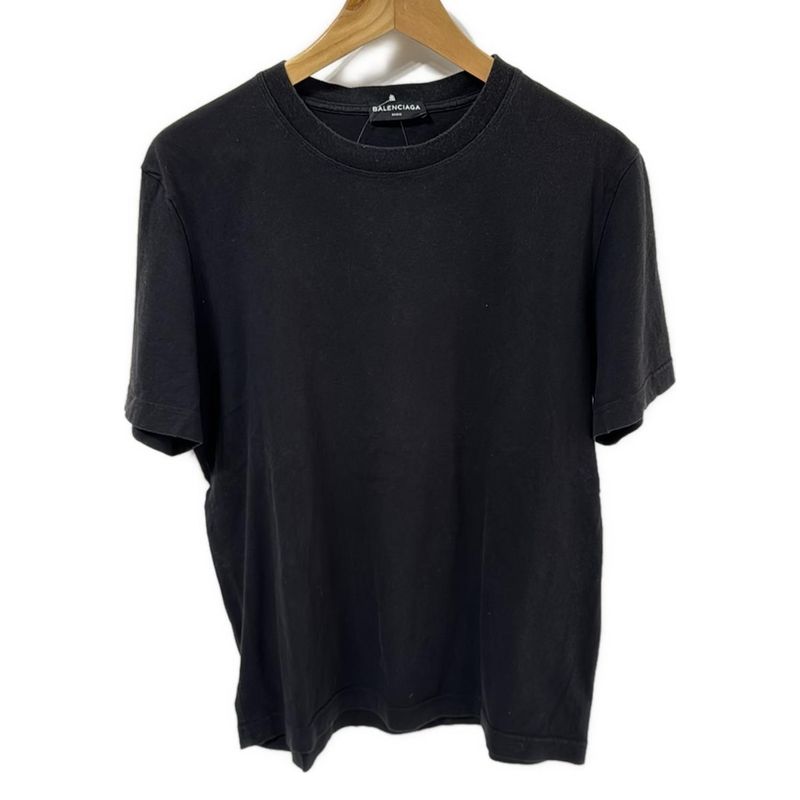 Balenciaga Short Sleeve T-shirt Size L Men's - 496053 Txk46 Black And White