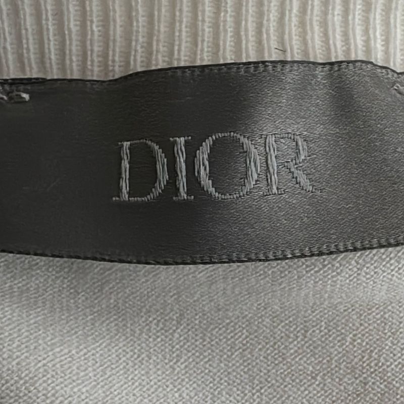 Dior/christian Dior Short Sleeve T-shirt Size L Men - 193j635a0677 White