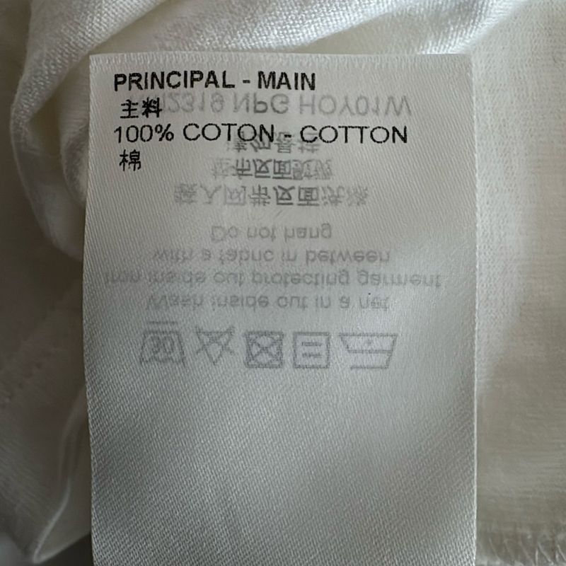 Louis Vuitton Short Sleeve T-shirt Size M Men's - Rm2319 NPG Hoy01w White X
