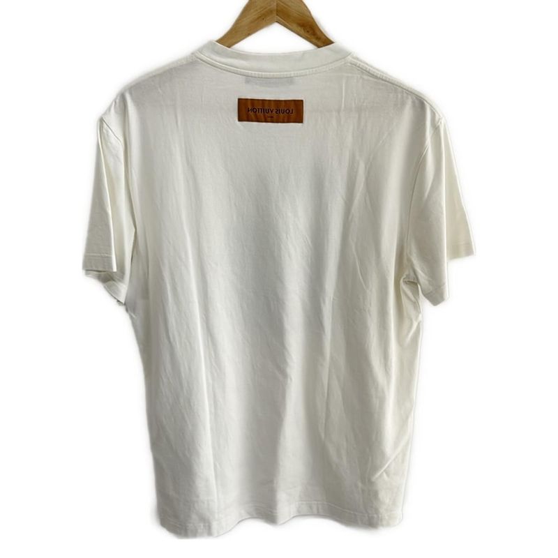 Louis Vuitton Short Sleeve T-shirt Size M Men's - Rm2319 NPG Hoy01w White X