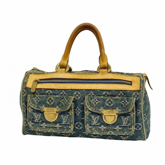 Louis Vuitton Monogram Denim Neo Speedy M95019 Blue Women's Handbag