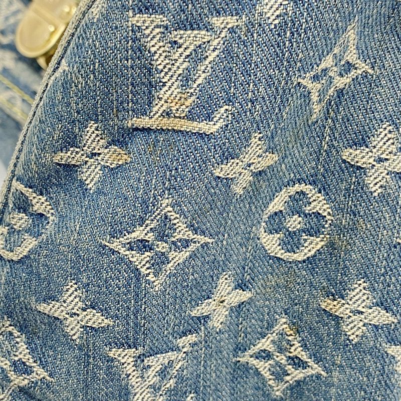 Louis Vuitton Monogram Denim Neo Speedy M95019 Blue Women's Handbag