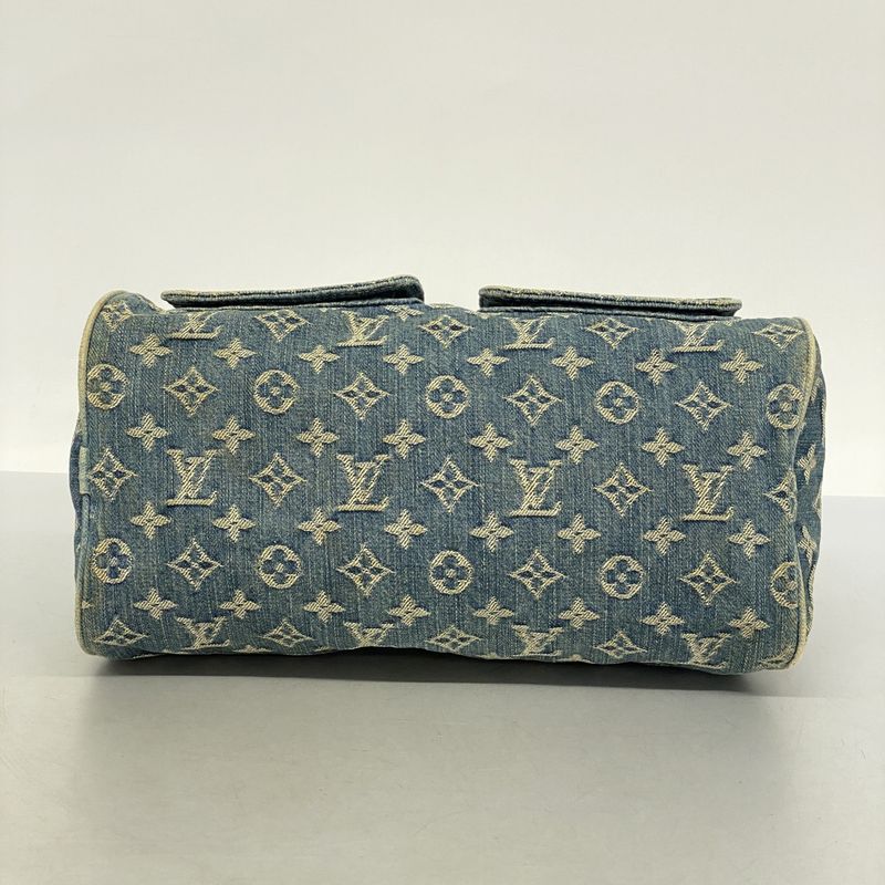 Louis Vuitton Monogram Denim Neo Speedy M95019 Blue Women's Handbag