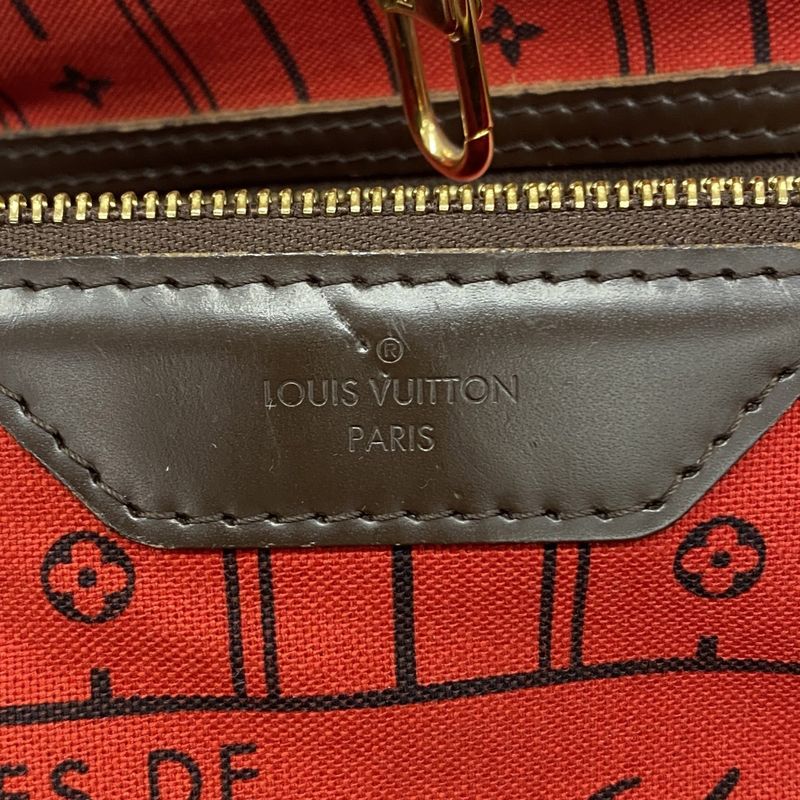 Louis Vuitton Damier Neverfull GM N51106 Ebene Womens Tote Bag