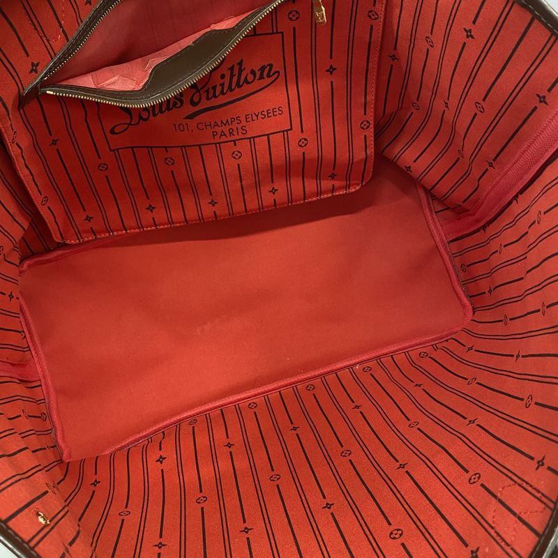 Louis Vuitton Damier Neverfull GM N51106 Ebene Womens Tote Bag