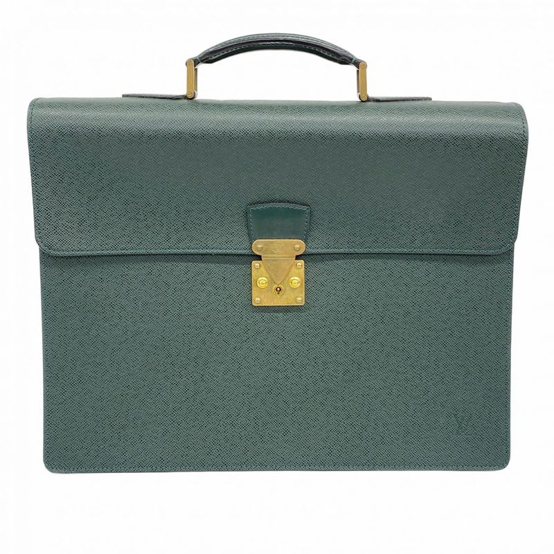 Louis Vuitton Briefcase Taiga Moskova M30034 Epi Sare Men's
