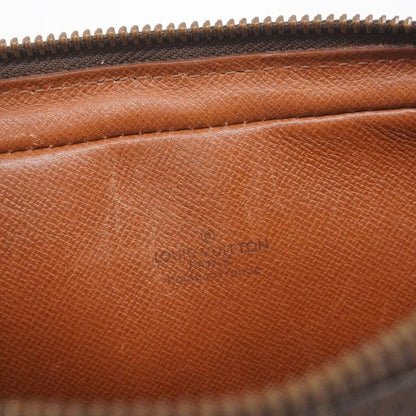 Louis Vuitton Clutch Bag Monogram Marly Dragonne PM M51827 Brown Men's