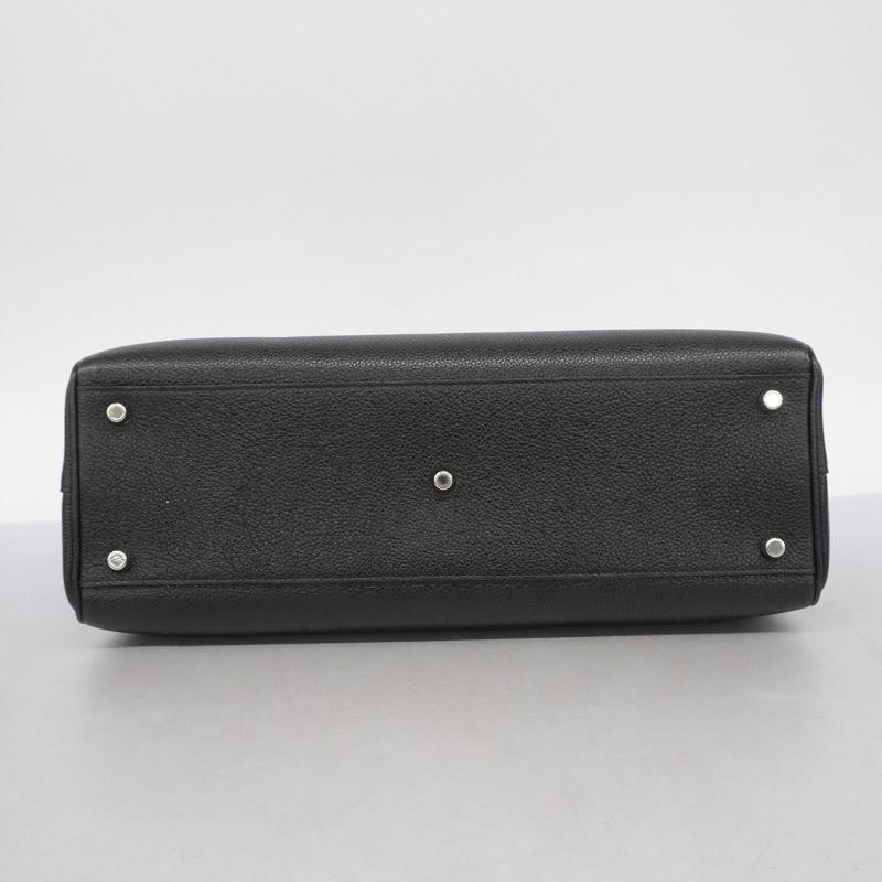 Gucci Handbag Horsebit Zumi 564714 Leather Black Gold/silver Hardware 2way Bag