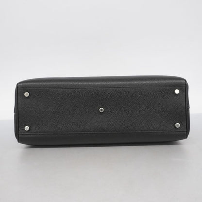 Gucci Handbag Horsebit Zumi 564714 Leather Black Gold/silver Hardware 2way Bag