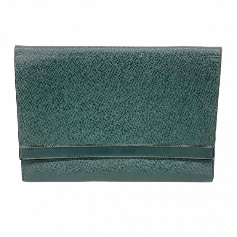 Louis Vuitton Clutch Bag Taiga Volga M30204 Epi Sare Men's