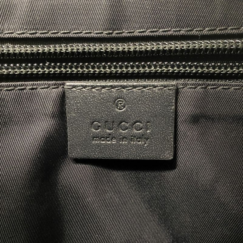 Gucci Shoulder Bag GG Supreme/sherry Line 471454 PVC Brown Black Silver