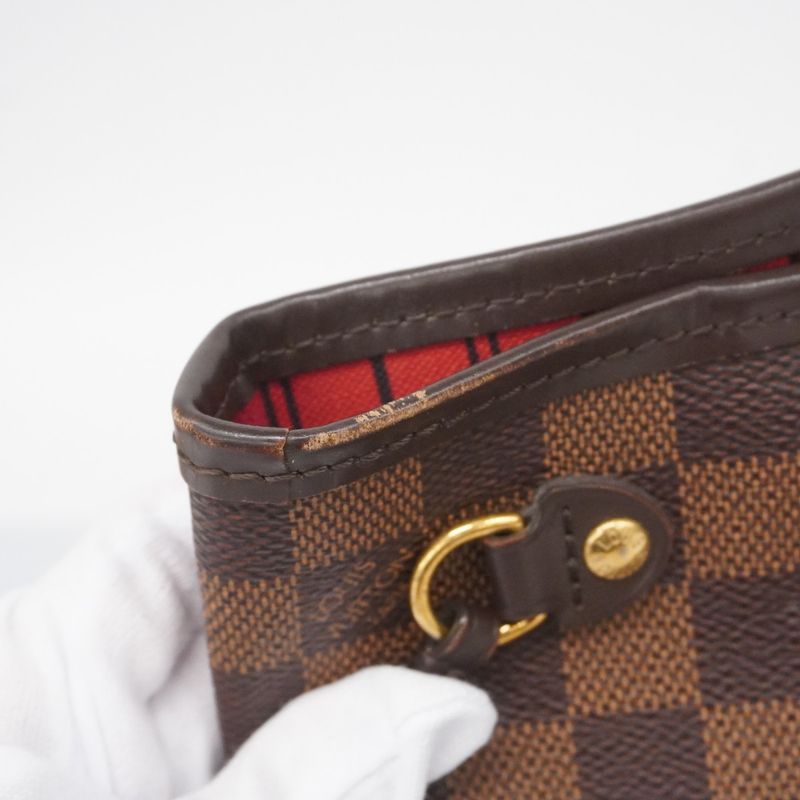 Louis Vuitton Damier Neverfull PM N41359 Ebene Womens Tote Bag